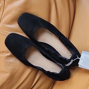 Suede Flats